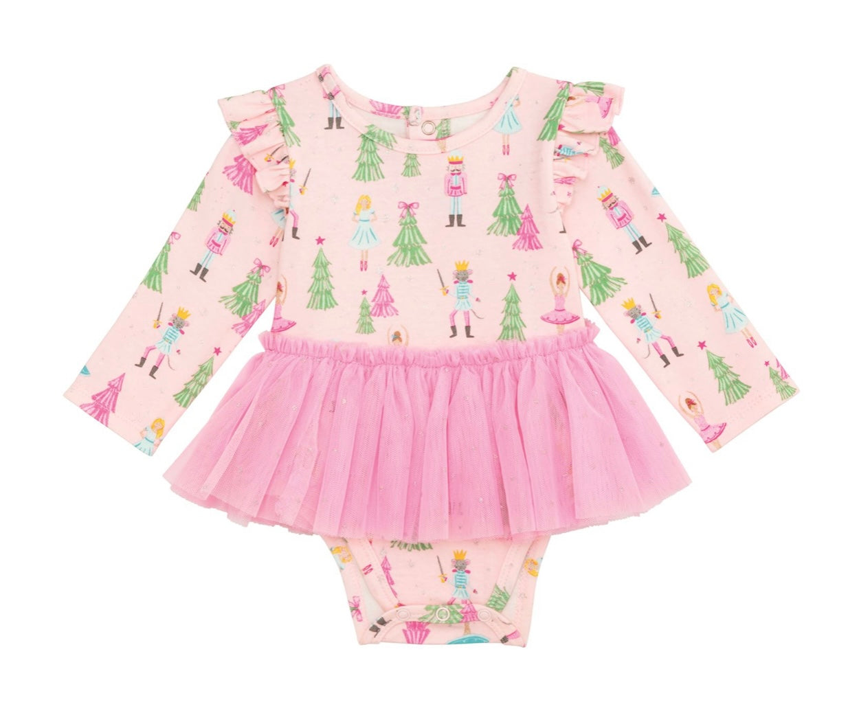 Mudpie Nutcracker Tutu Crawler