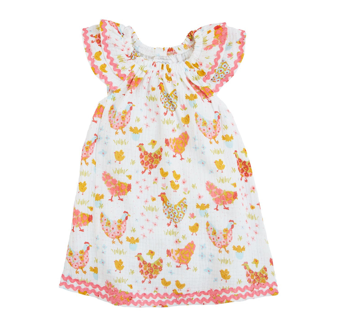 Mudpie Flower Chicken Dress