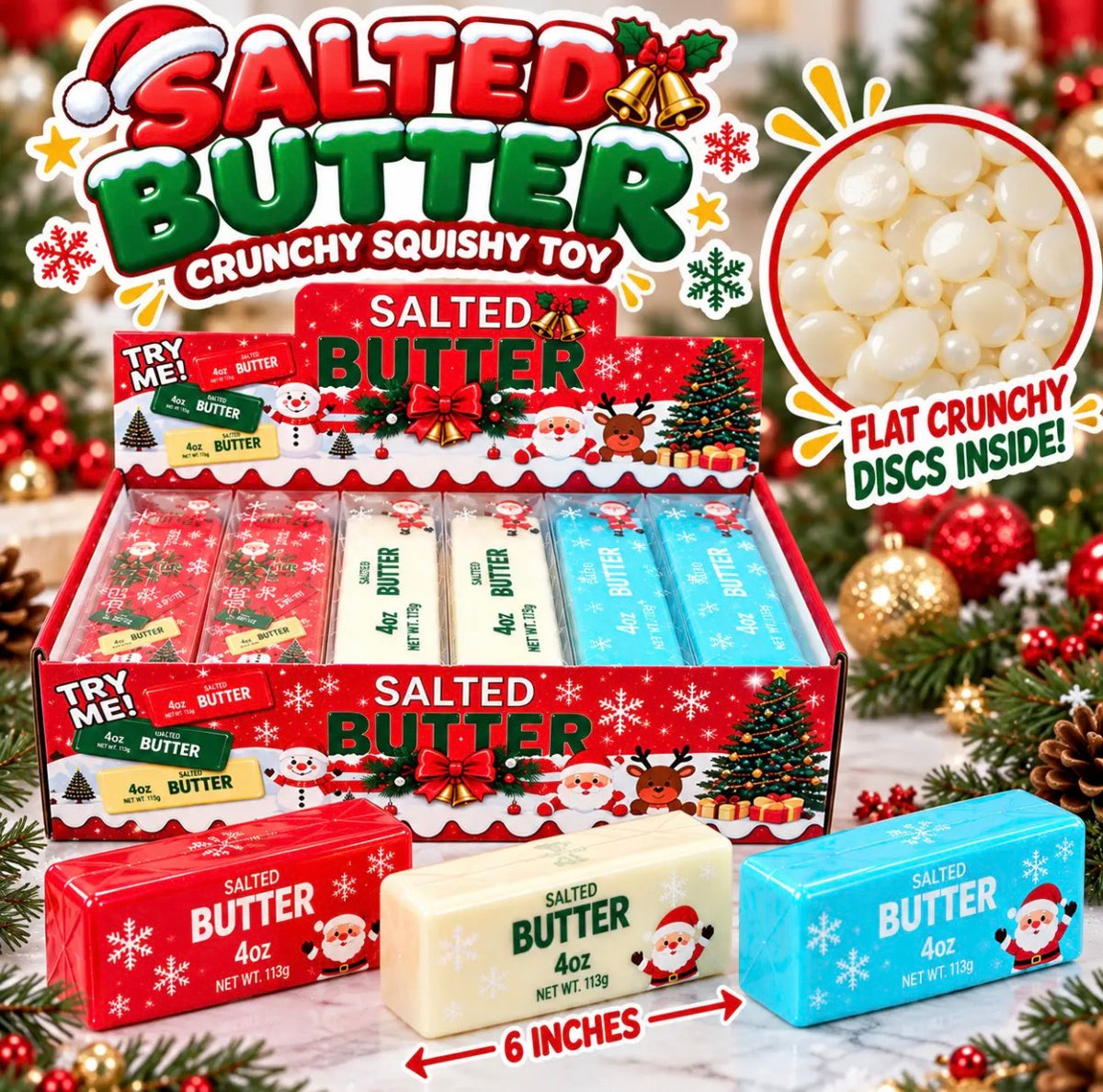 Crunchy Christmas Butters
