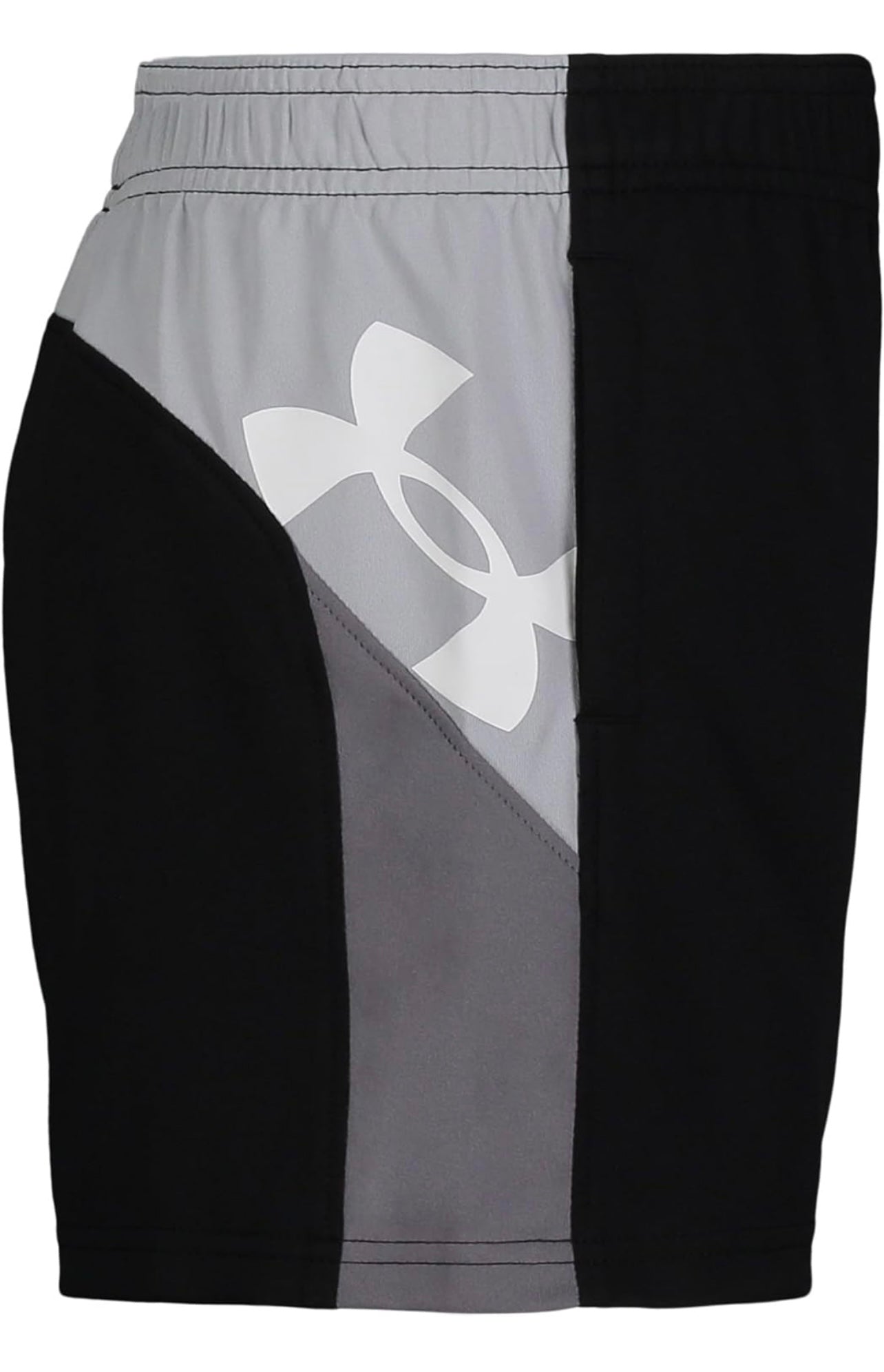 Under Armour Black & Grey Logo Shorts