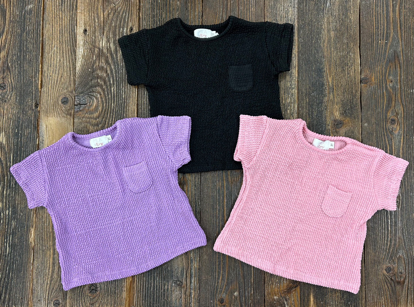 MR Scrunchy Pocket Tee