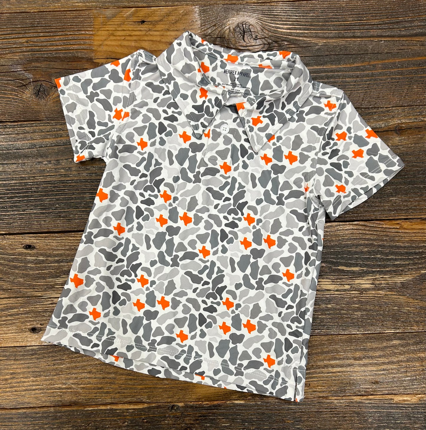 Meripex Texas Camo Polo Shirt