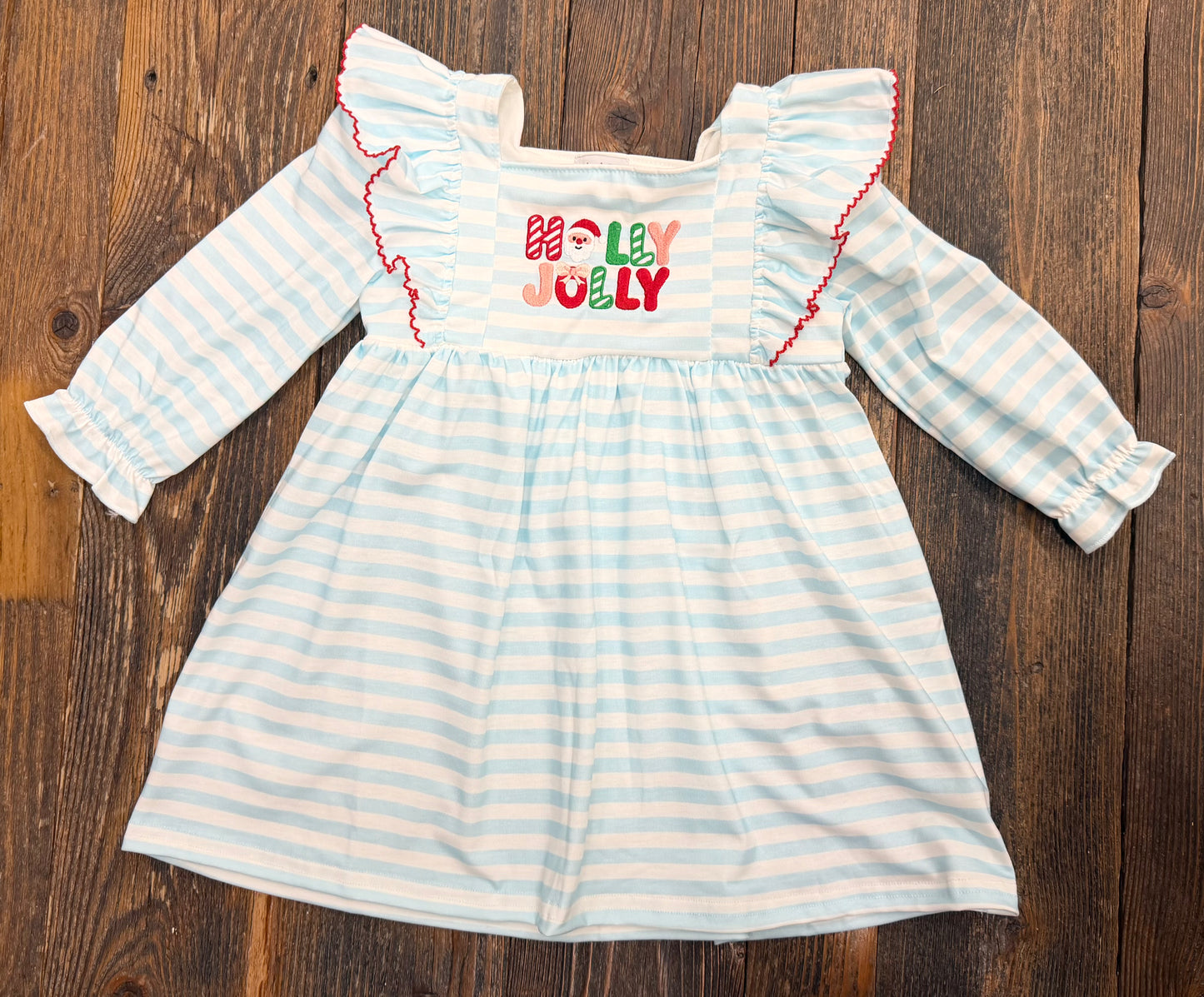 Holly Jolly Ruffle Dress