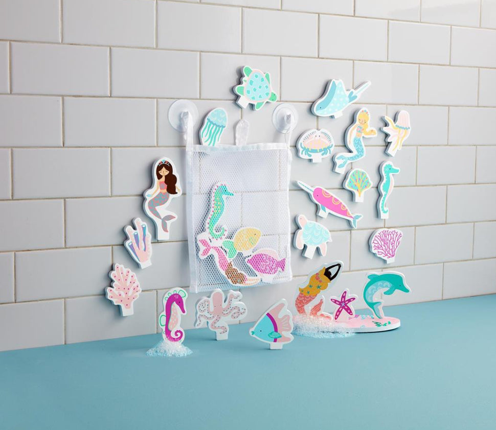 Mudpie Stickable Foam Bath Shapes