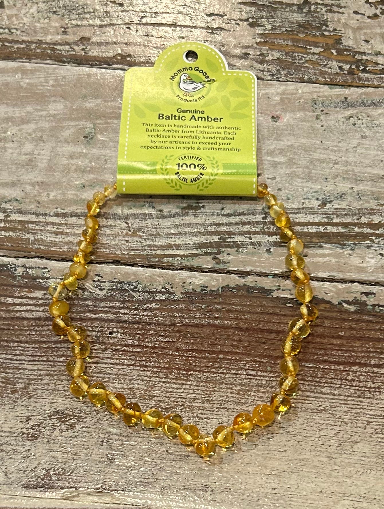 Momma Goose Teething Necklace
