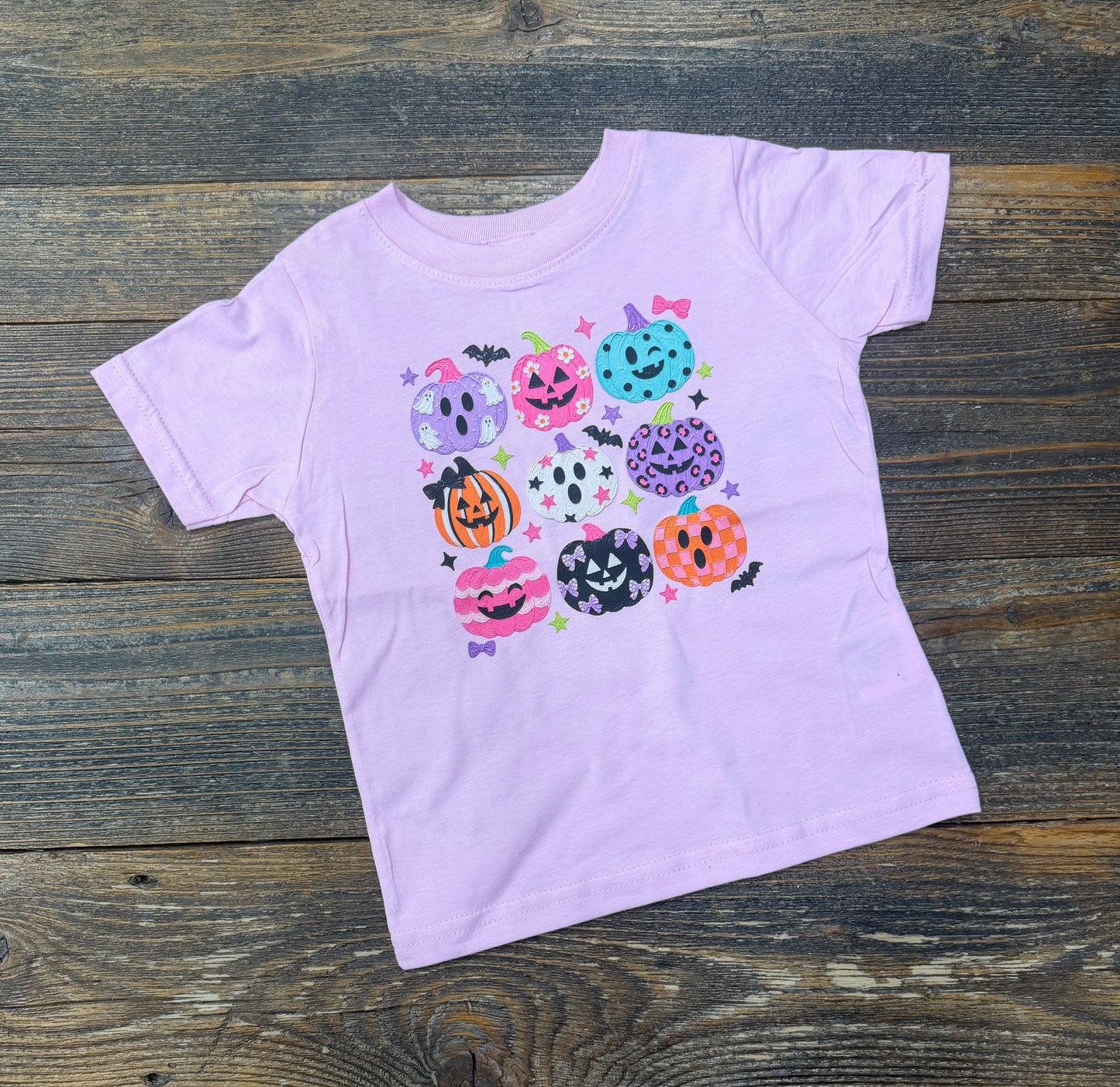 Pink Girly Pop Pumpkins Tee