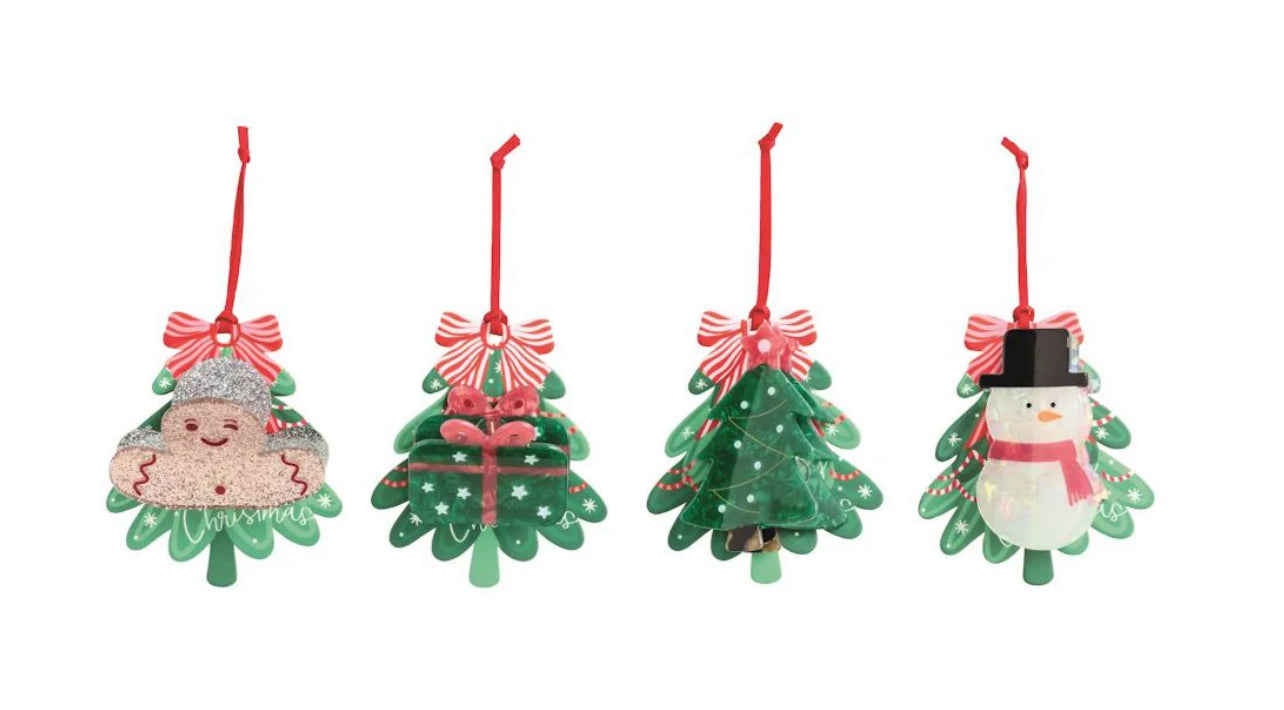 Mudpie Holiday Claw Clip