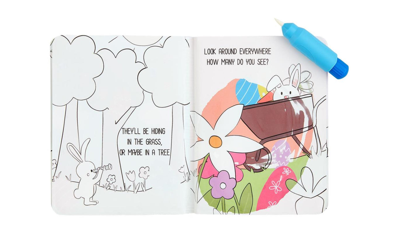 Mudpie Egg Hunt Water Coloring Book