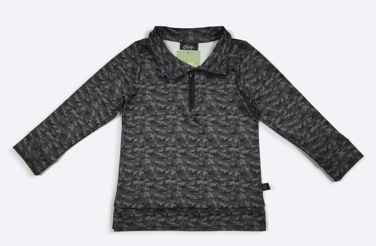 CC Midnight Camo Quarter Zip