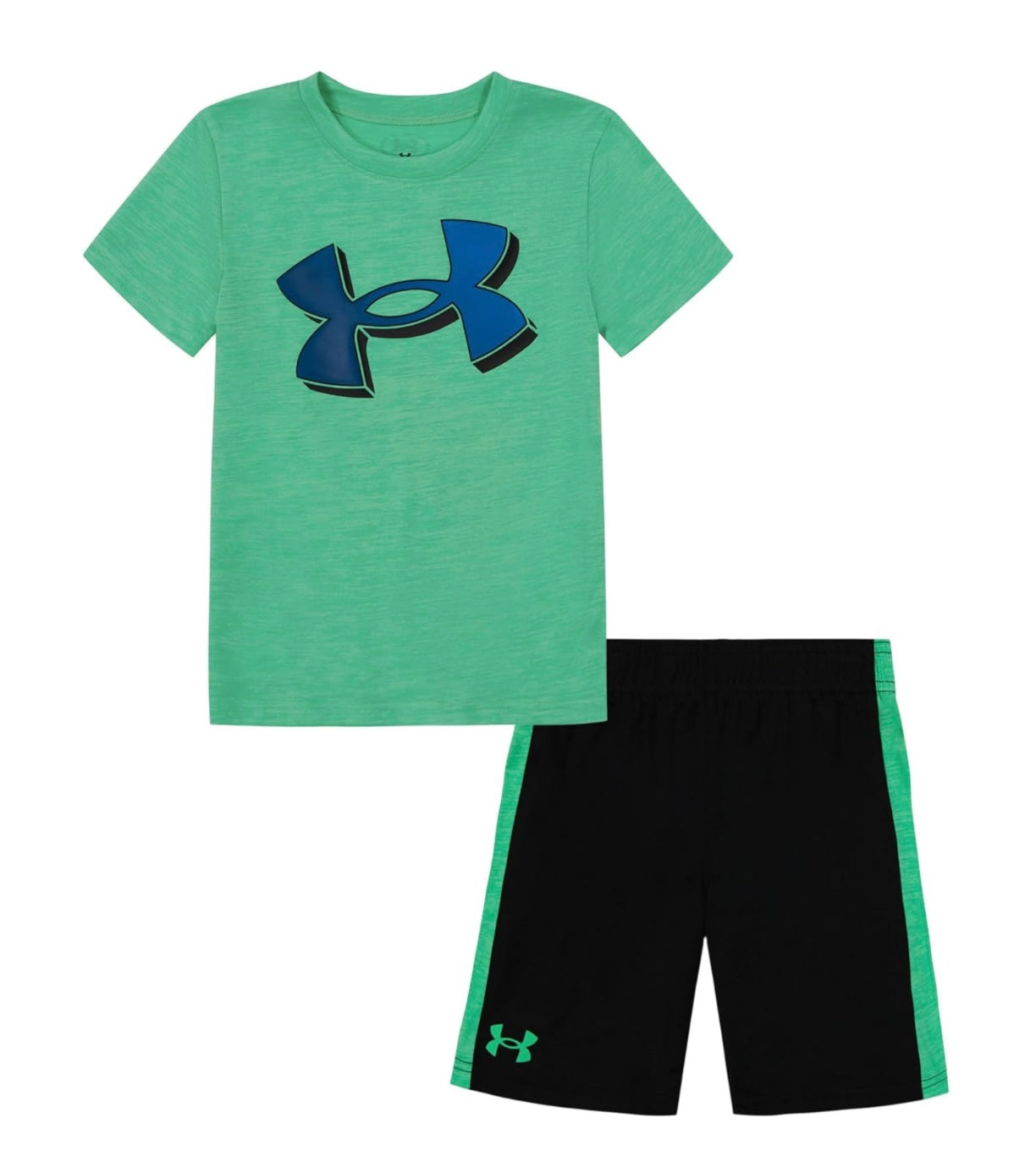 Under Armour Vapor Green & Blue Logo Set
