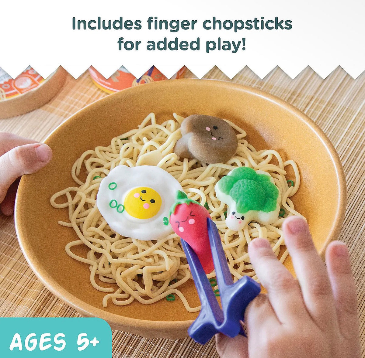 Foodie Fidgets Ramen Noodles & Toppings