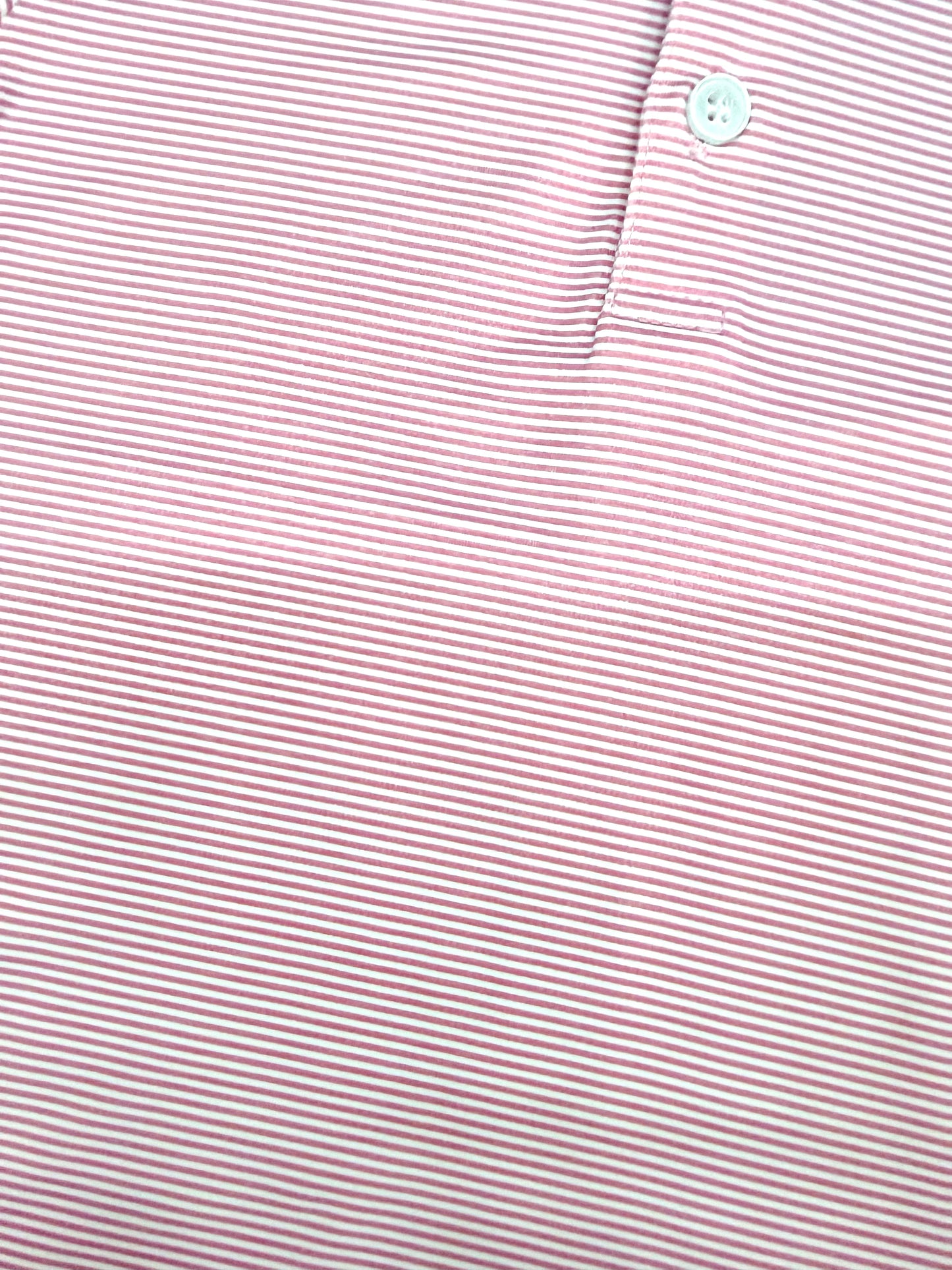 Meripex Micro Pink / White Stripe Polo