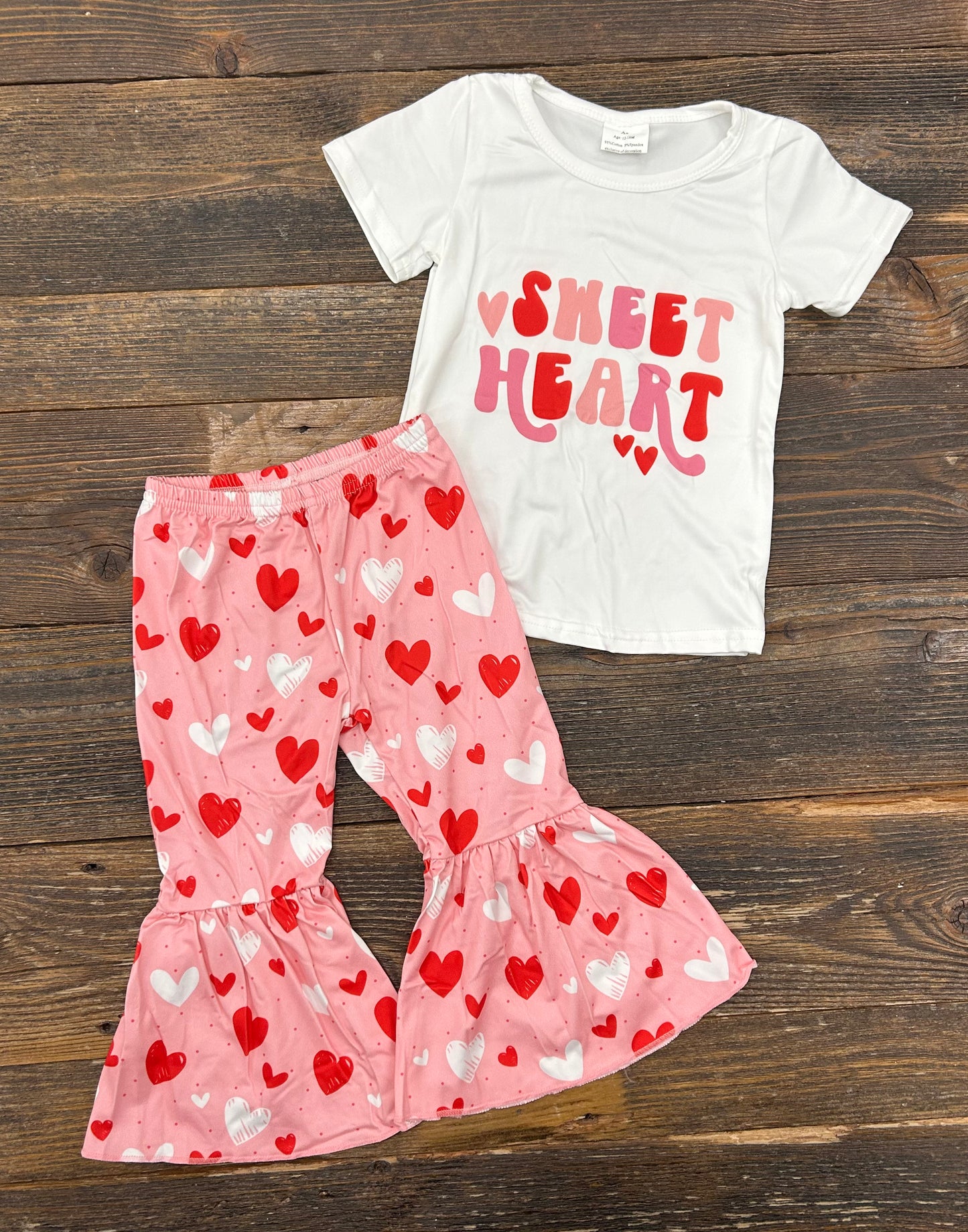 Sweet Heart Bell Set