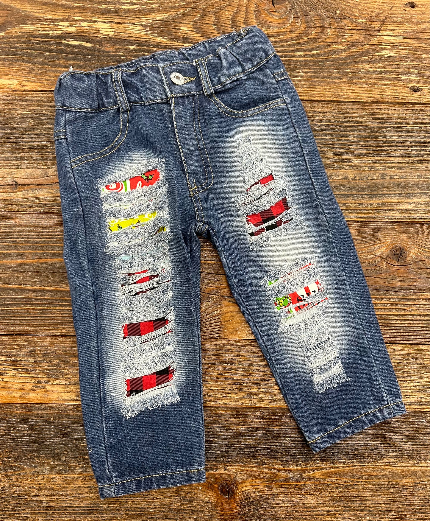 Mean Guy Fringe Jeans