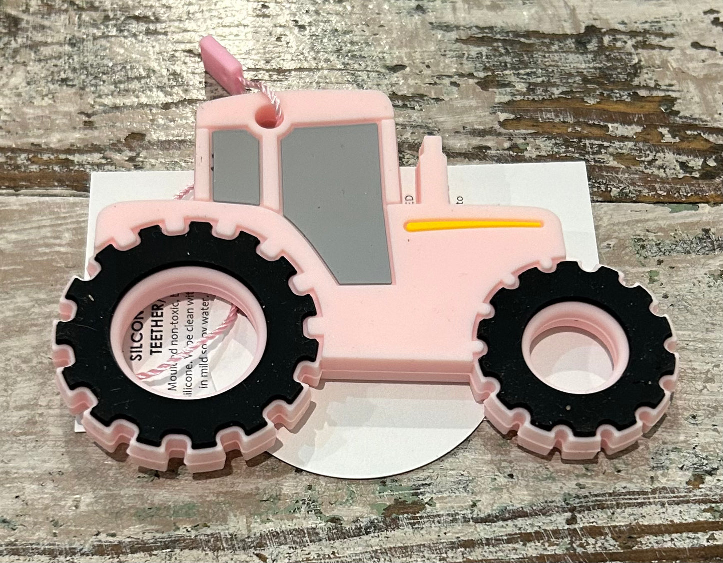 Silicone Tractor Teether