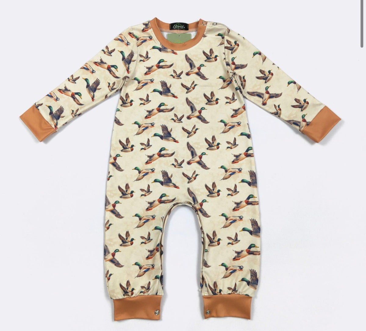 Mallard Migration LS Romper