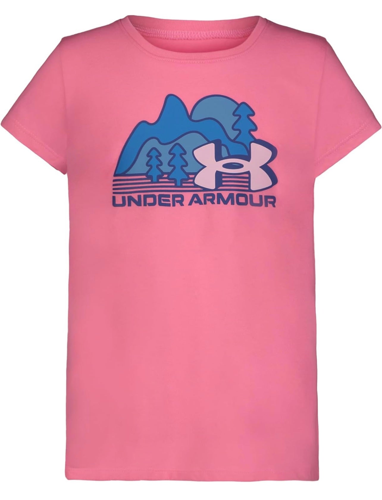 Under Armour Fluo Pink Outdoor Short Sleeve Tee