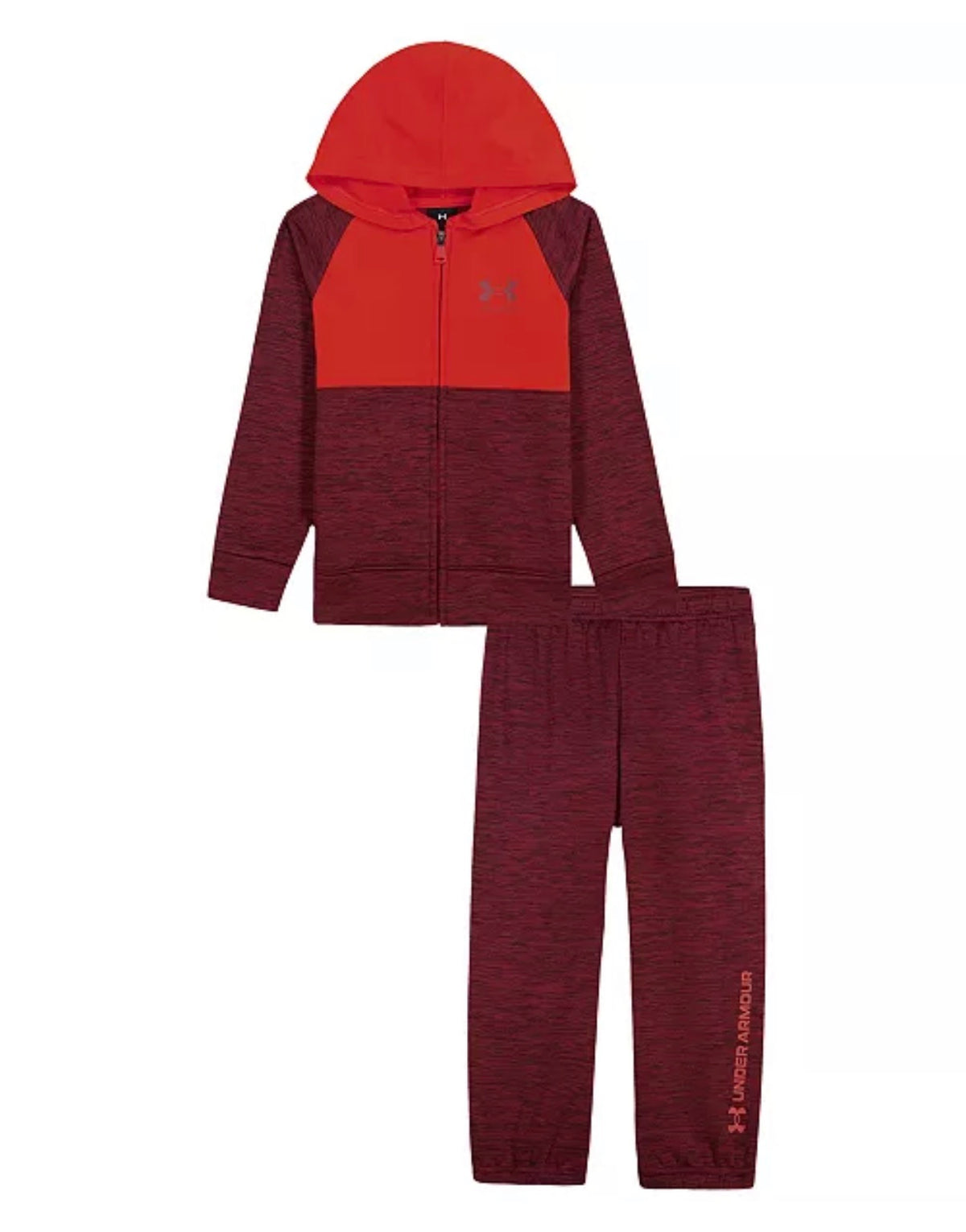 Under Armour Anthem Red / Cardinal Black Twist Jacket & Jogger Set