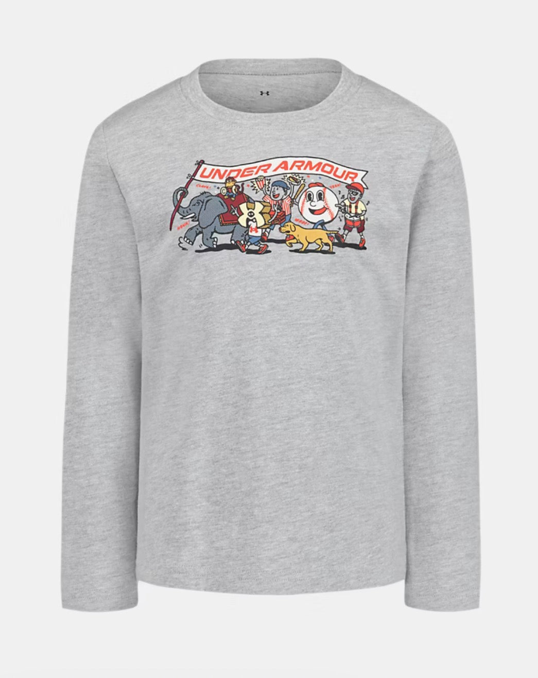 Under Armour Mod Gray Heather Parade Longsleeve