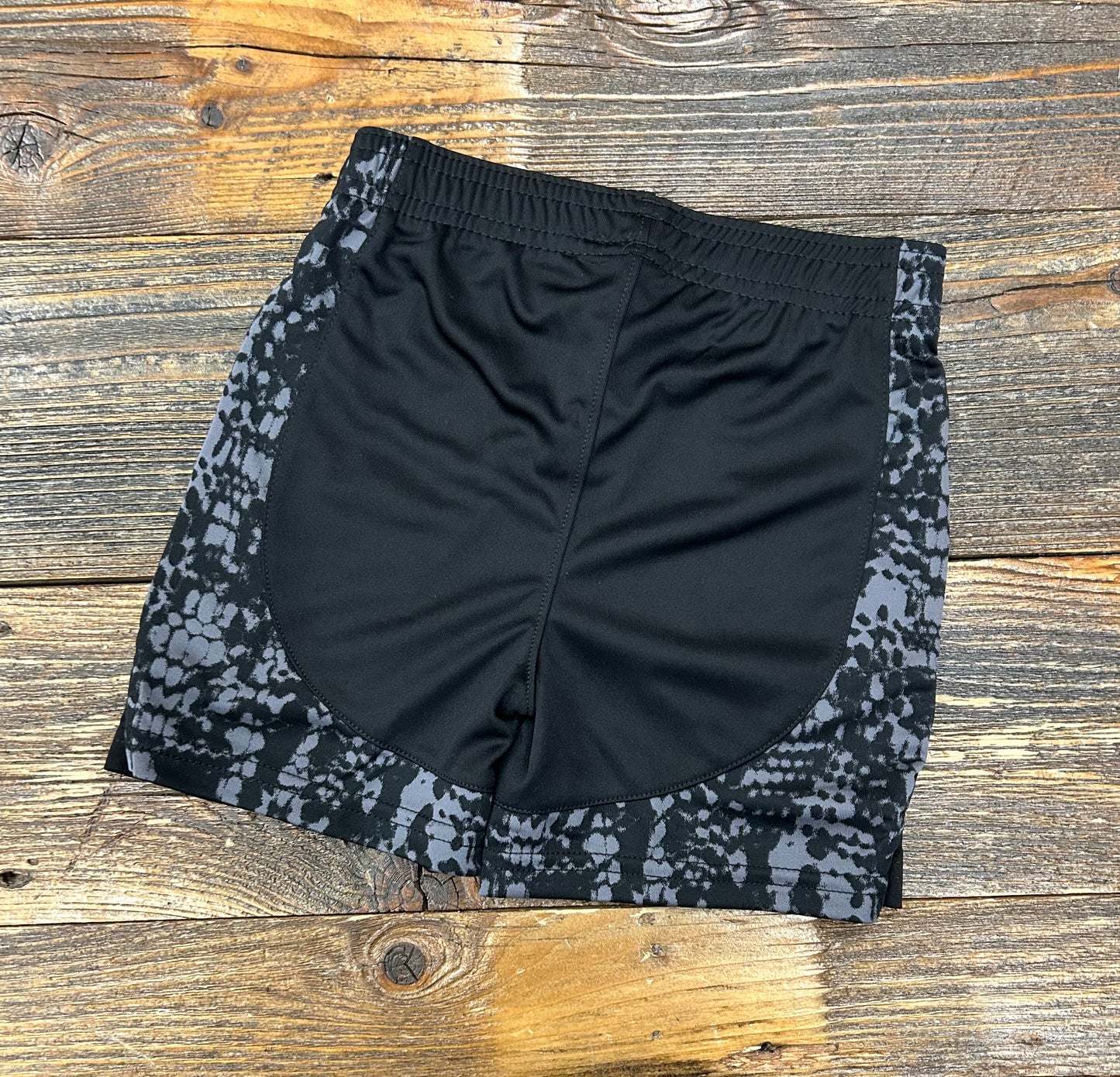 Under Armour Black & Croc Camo Blocked Tech Short