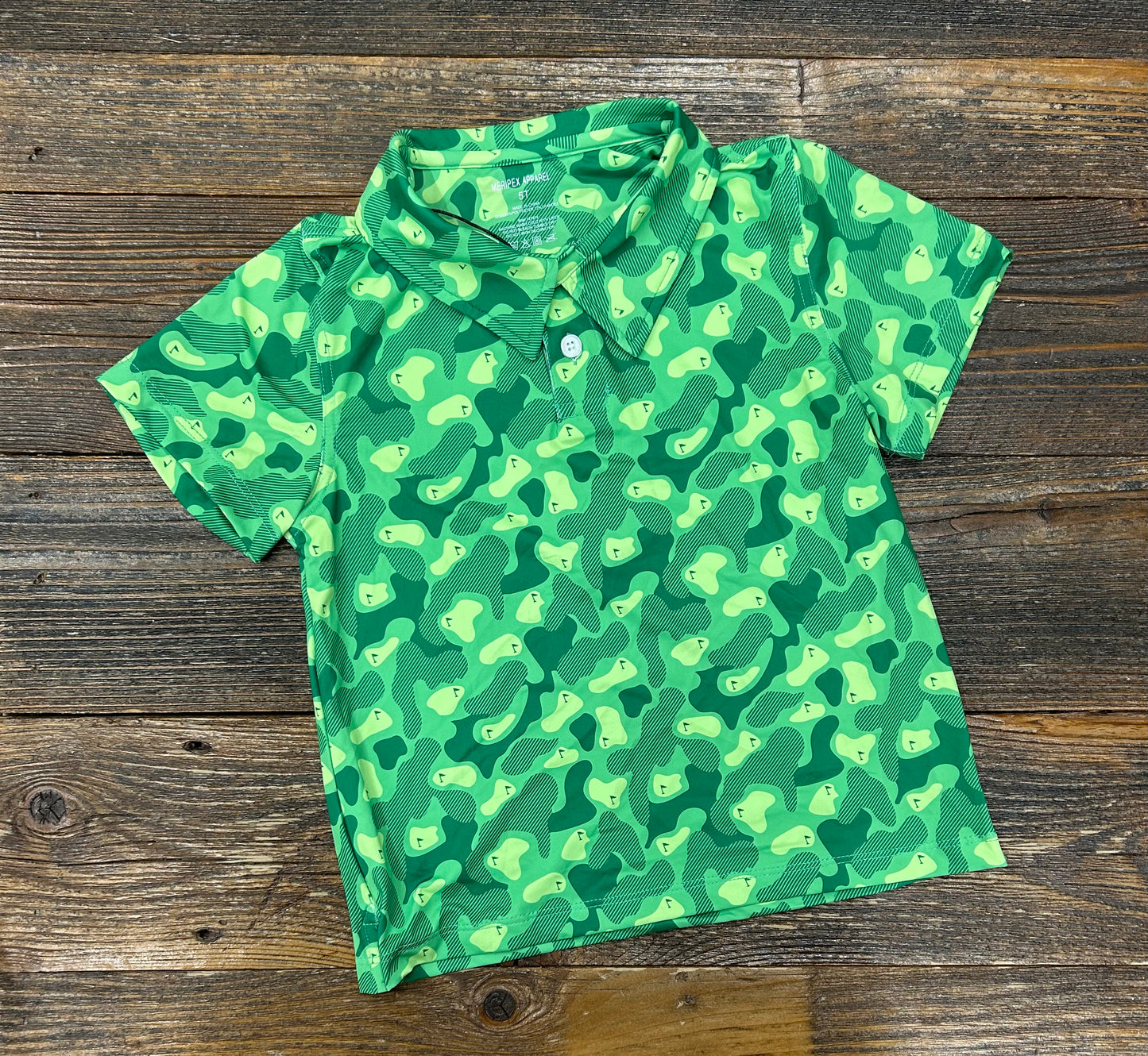 Meripex Golf Camo Polo Shirt