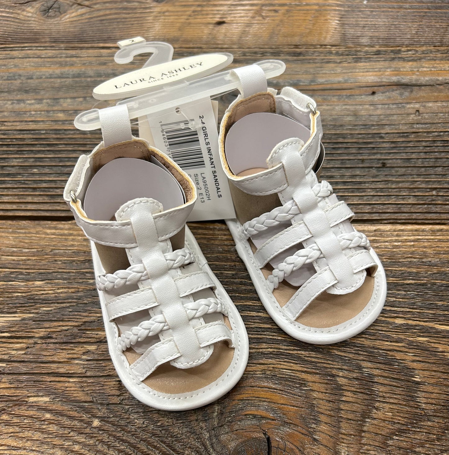 Josmo White Gladiator Sandal