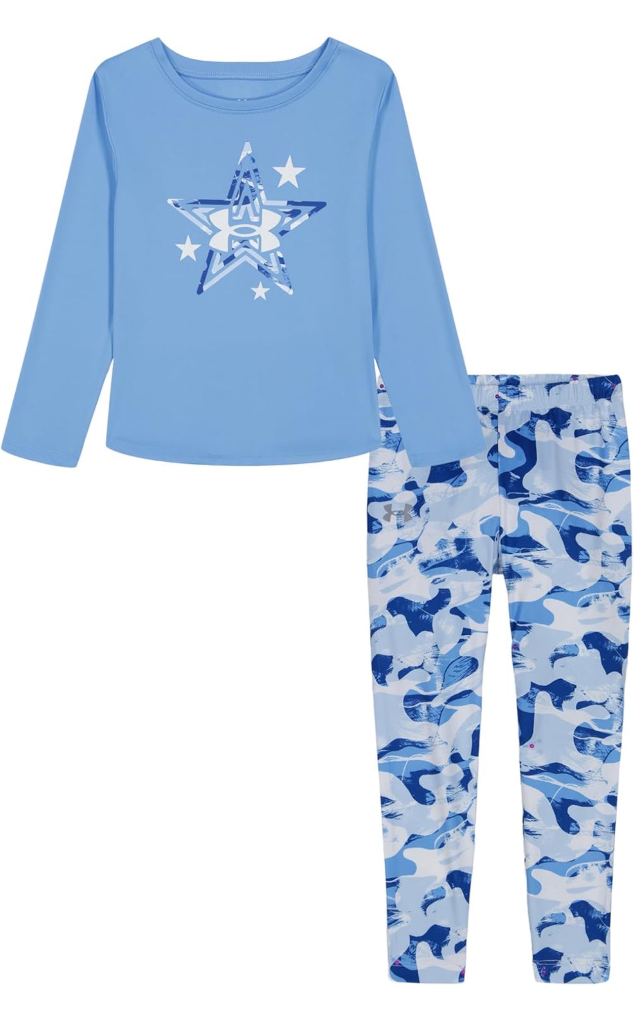 Under Armour Horizon Blue Camo Star Legging Set