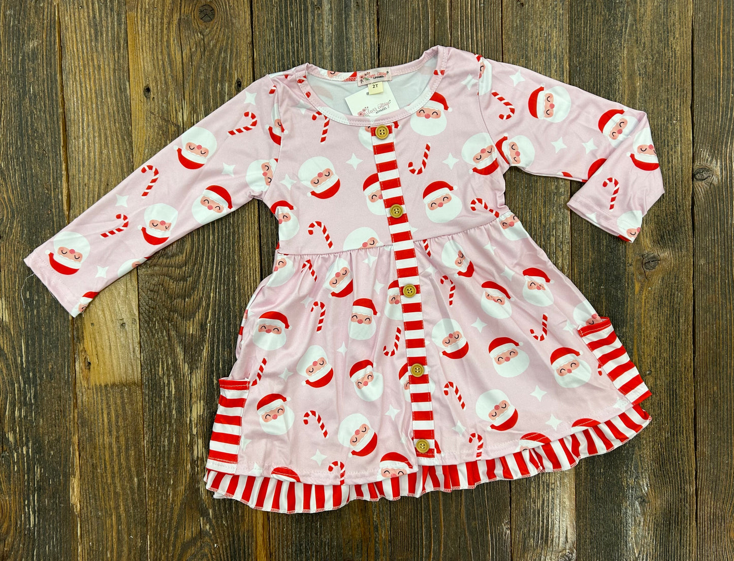 CC Candy Cane Claus Dress