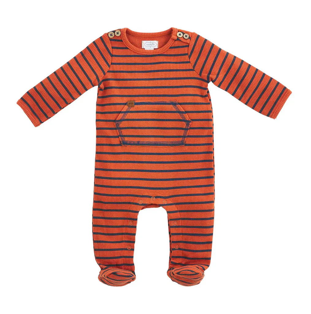 Mudpie Waffle Navy Rust Sleeper