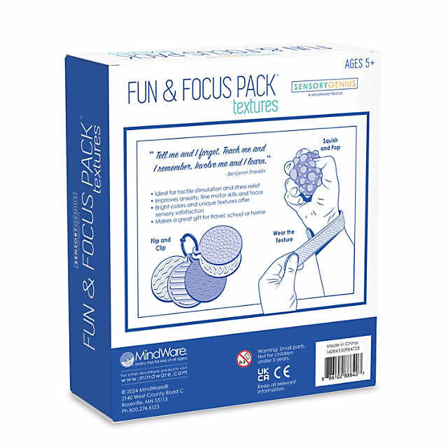 Sensory Genius Fun & Focus Pack Textures