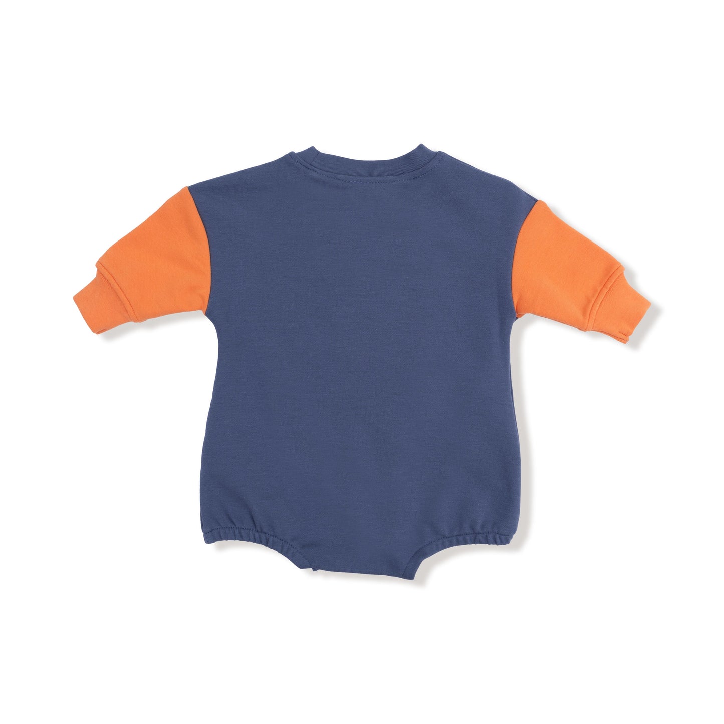 Angel Dear French Terry Varsity Orange & Navy Basketball Bubble
