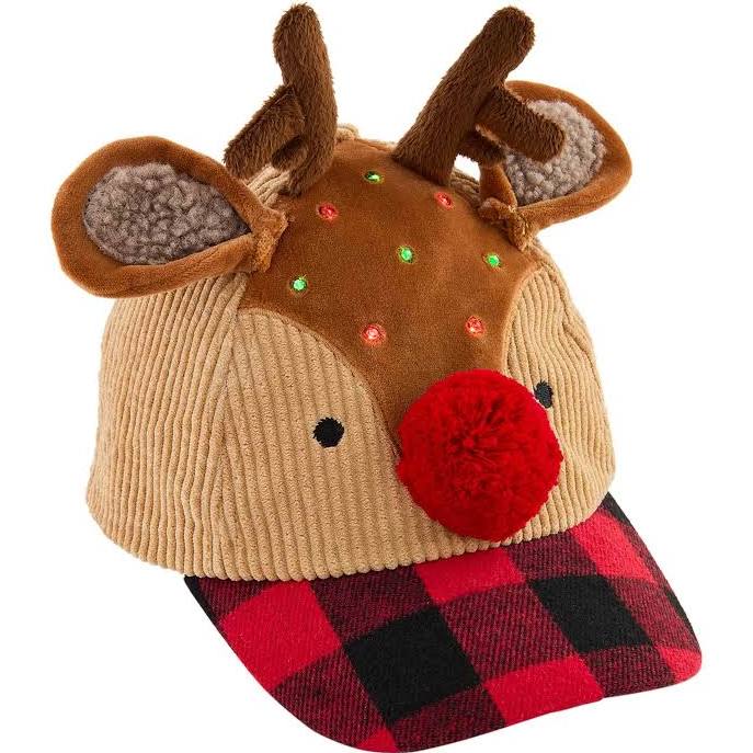 Mudpie Christmas Light Up Hat