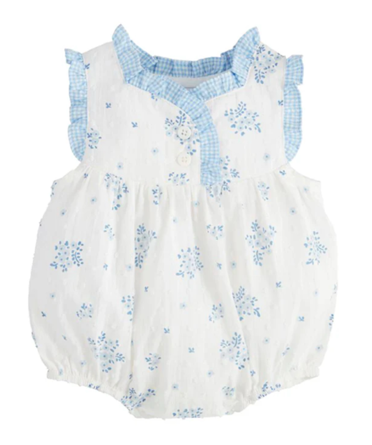 Mudpie White Floral Bubble