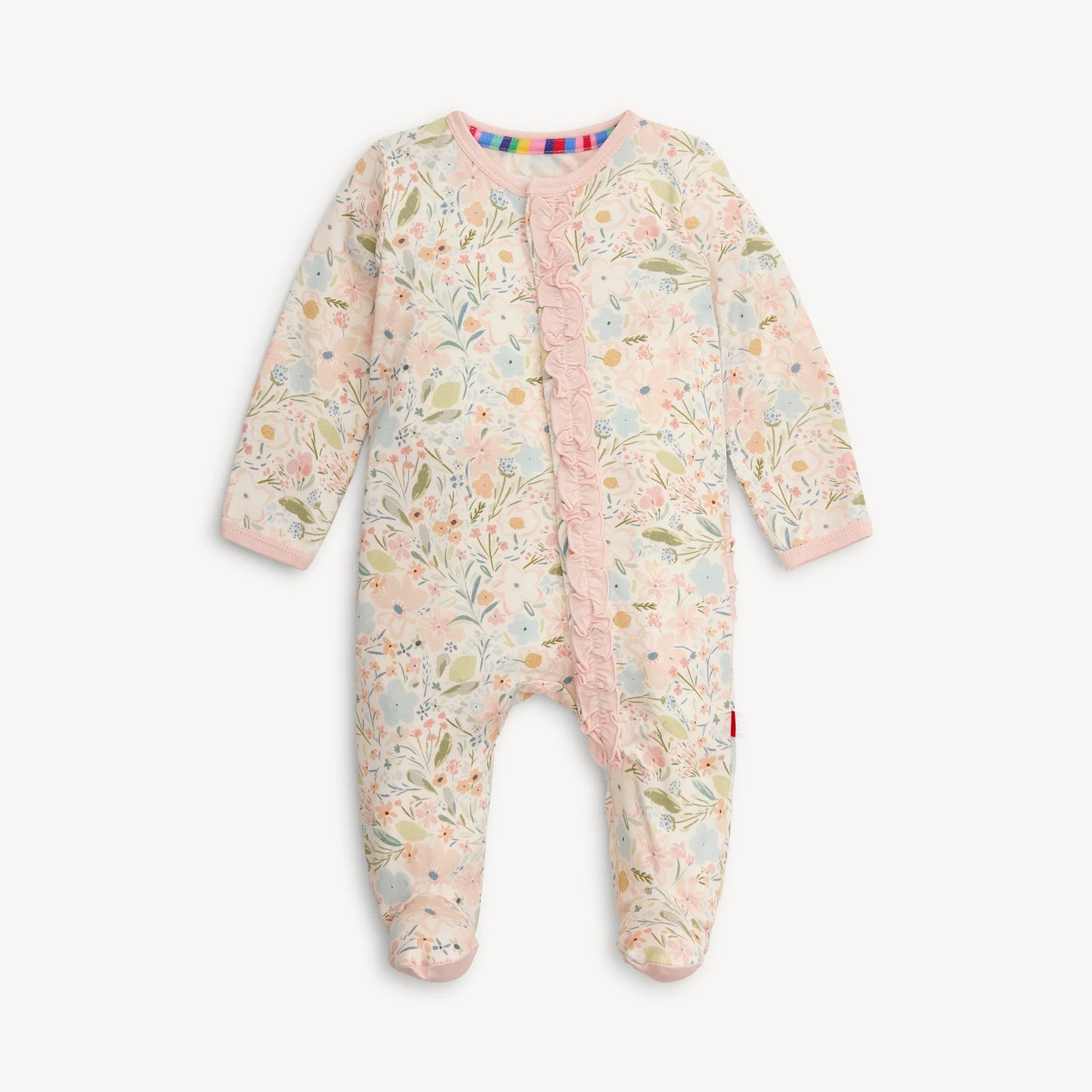 Magnetic Me Charlotte Modal Footie With Ruffle