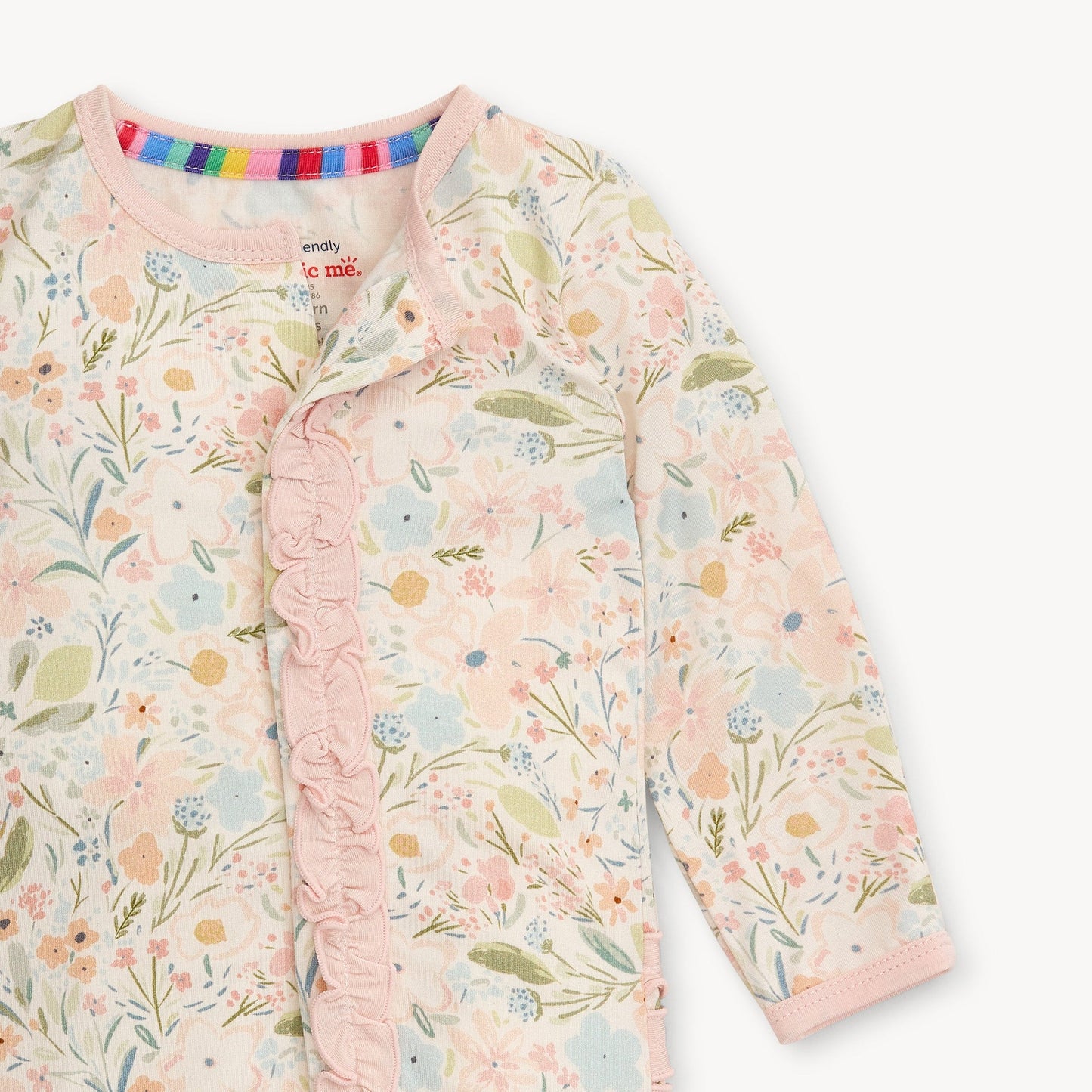 Magnetic Me Charlotte Modal Footie With Ruffle