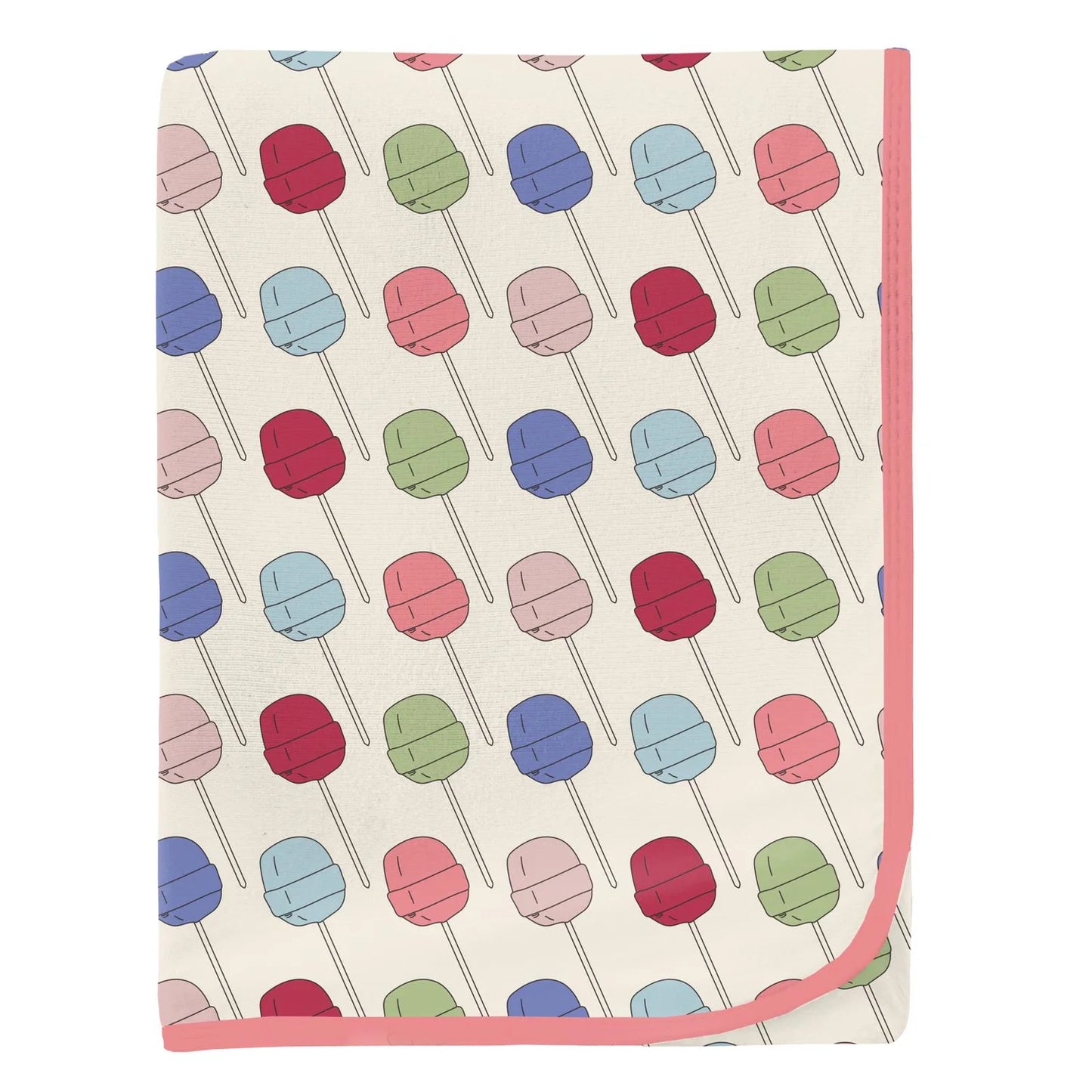 Kickee Pants Lula’s Lollipops Swaddling Blanket