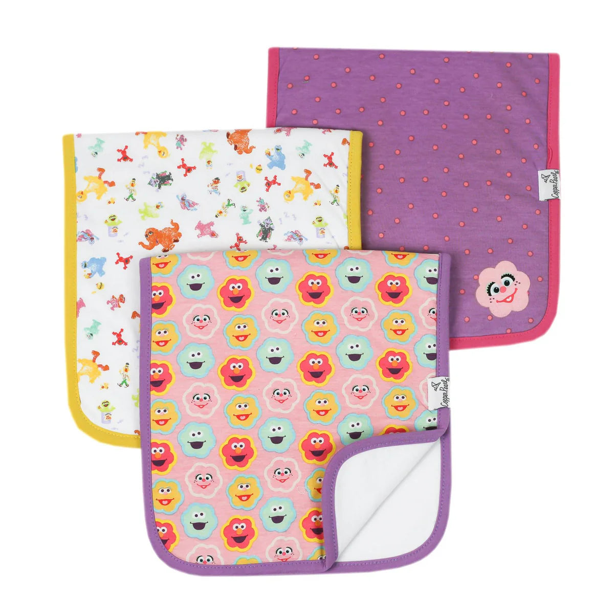 Copper Pearl Burp Cloths