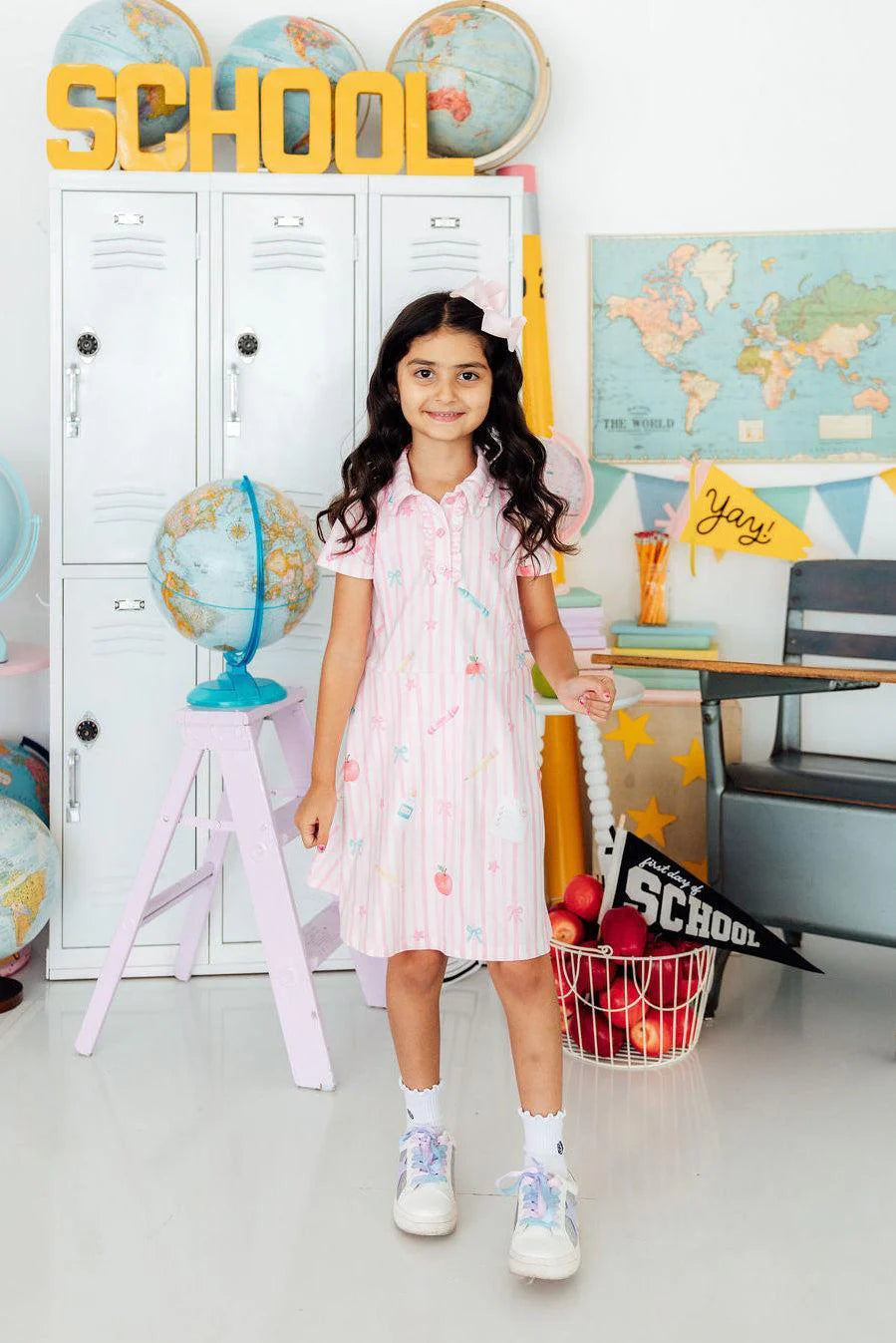 MR Gold Star Polo Dress