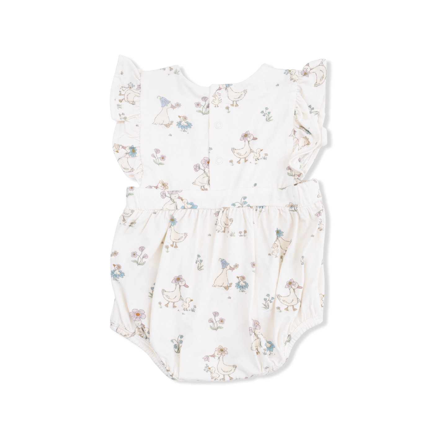 Angel Dear Flower Ducklings Sunsuit