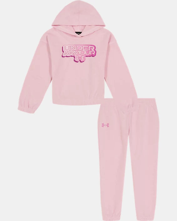 Under Armour Pink Shadow Hoodie Set