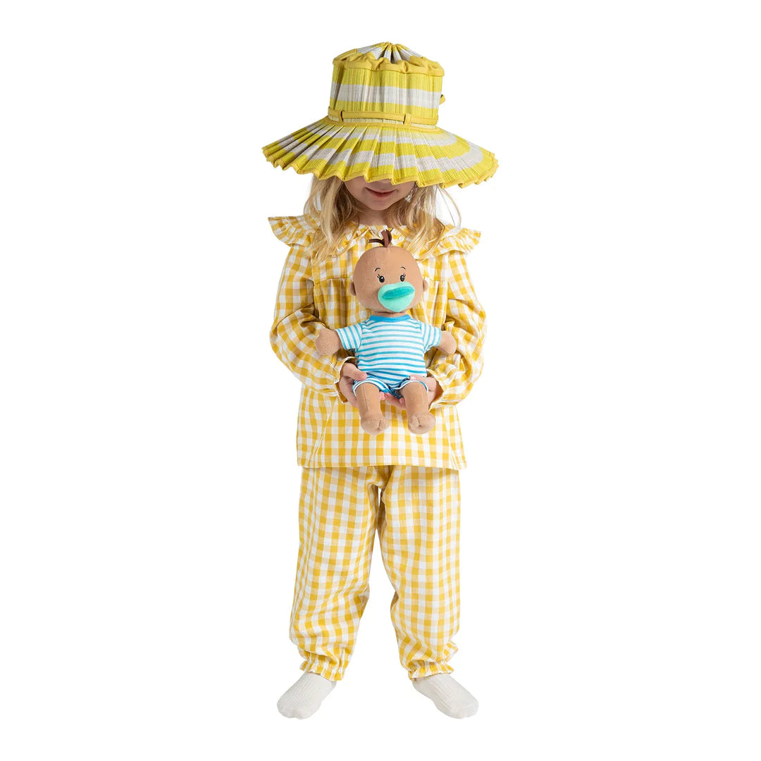Wee Baby Stella Blue Stripe Romper