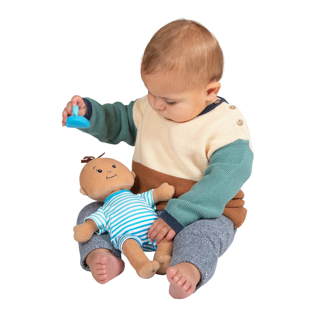 Wee Baby Stella Blue Stripe Romper