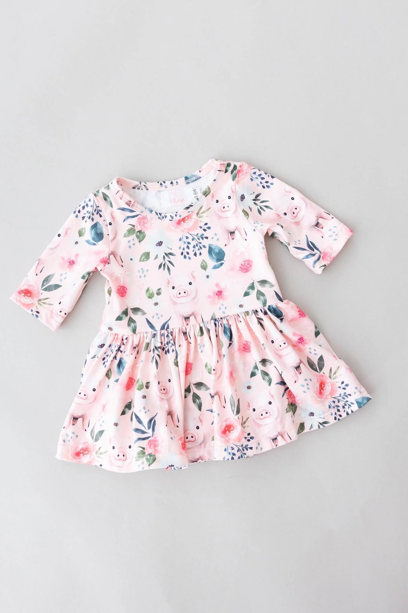 M&R This Little Piggy Twirl Bodysuit