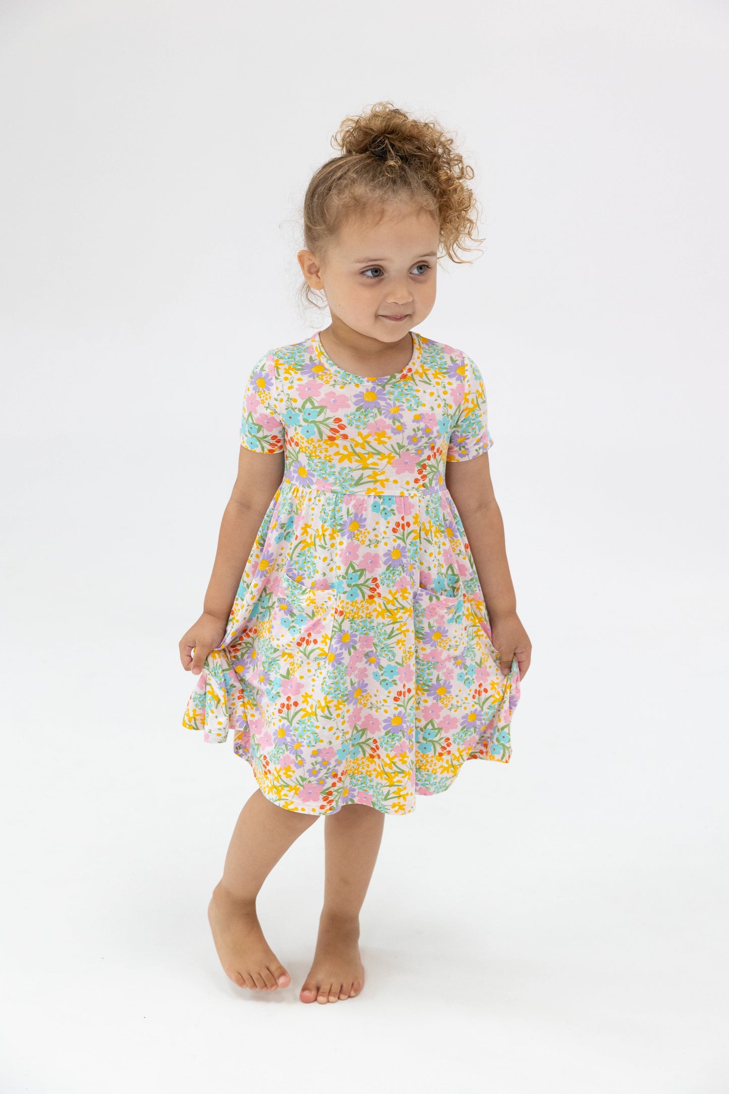 Angel Dear Amelia Floral Twirly Dress