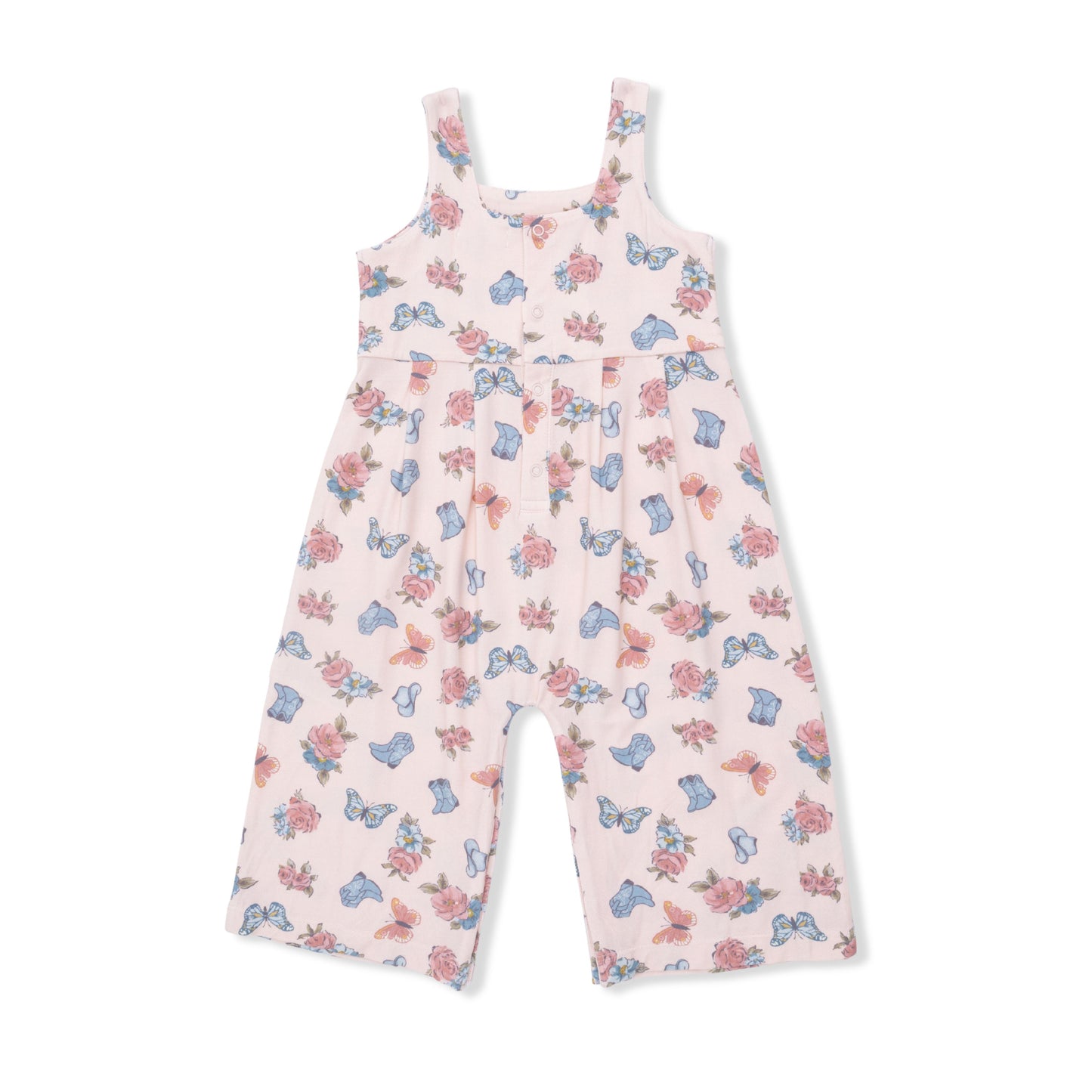 Angel Dear Country Girl Boots Wide Leg Jumpsuit
