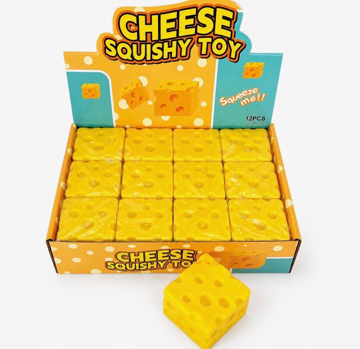 Cheese Cube Squishy