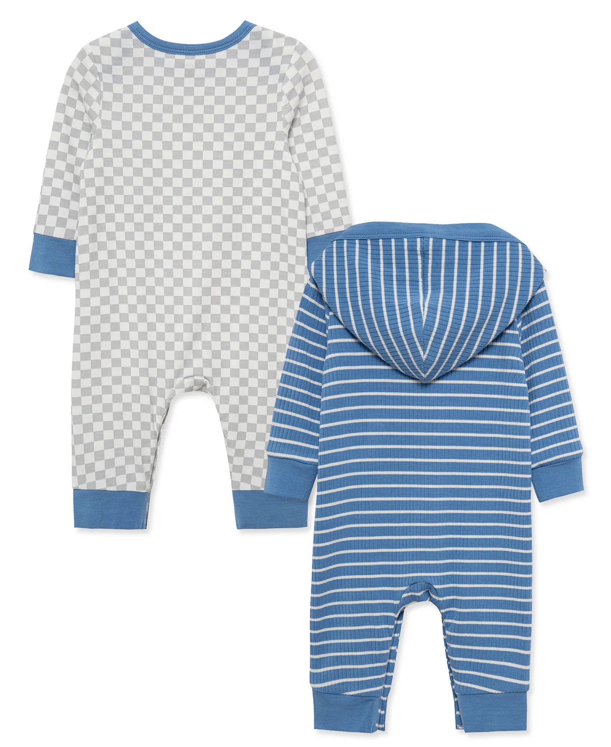 Little Me Grand Prix 2 Pack Coveralls