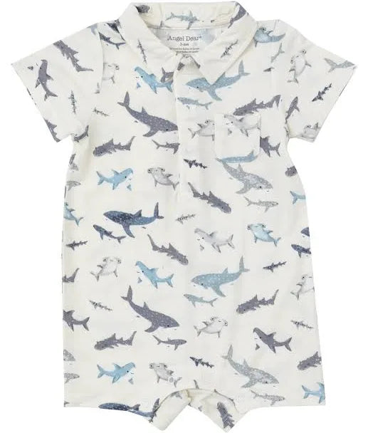 Angel Dear Sharks Polo Shortie