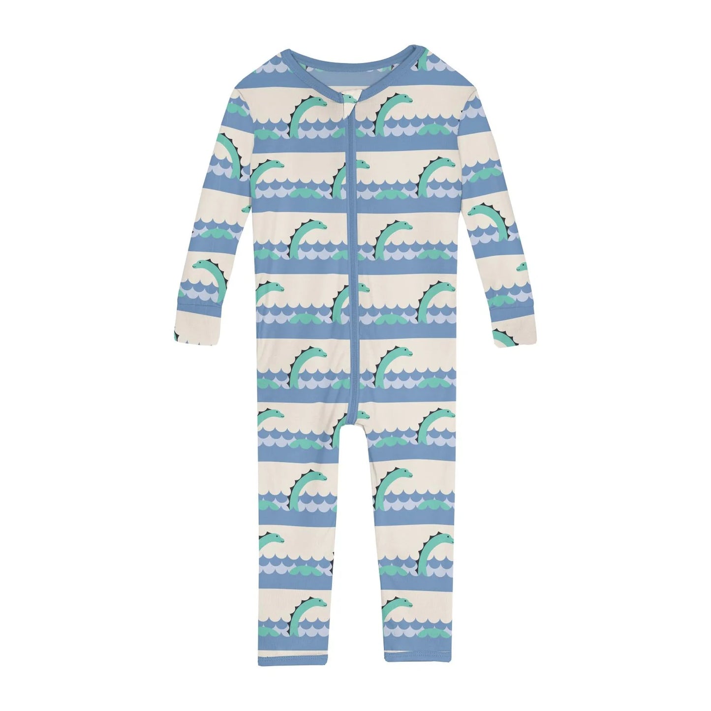 Kickee Natural Sea Monster Convertible Sleeper