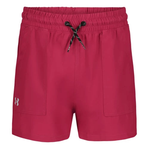 Under Armour Shaded Fuchsia Girls Base Shorts